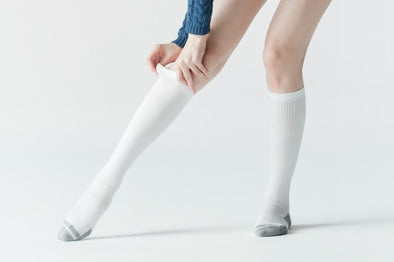 Girl wearing TXG Diabetic Circulation Socks