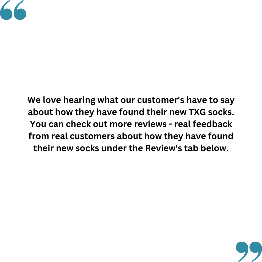 We love hearing what our customers have to say about their new TXG Antibacterial Support Stockings