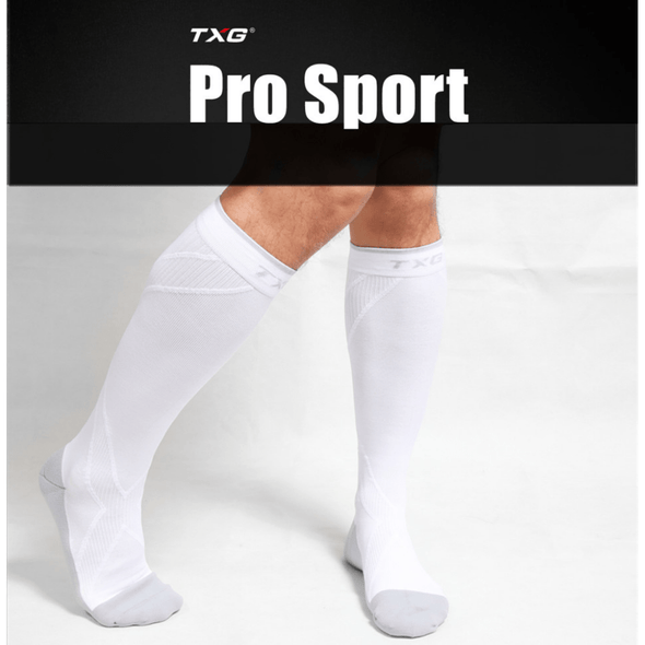 TXG Pro Compression Cushioned Sports Socks
