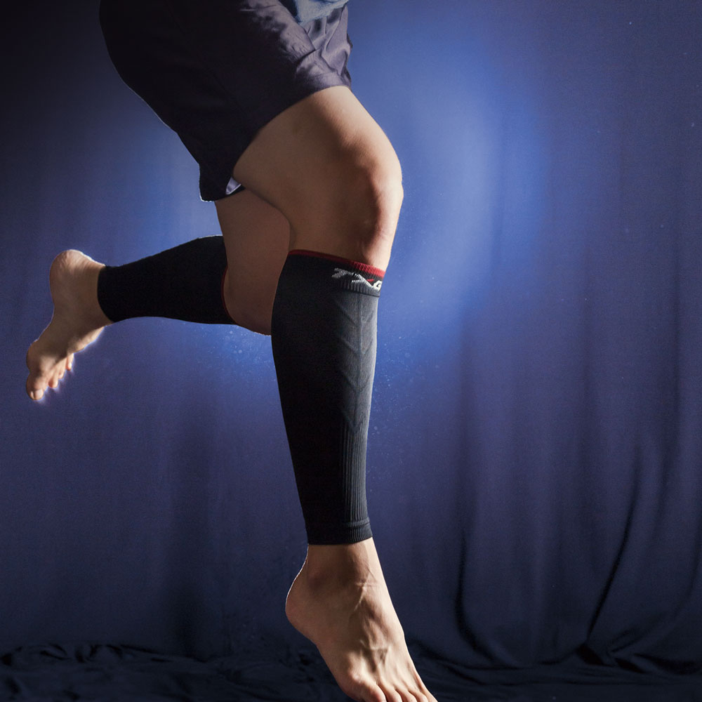 Calf Brace Leg Compression Sleeves for Men & Women, Shin Splints for Calf  Muscle Wrap, Diamond