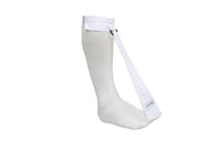 TXG plantar fasciitis sock stretching the leg