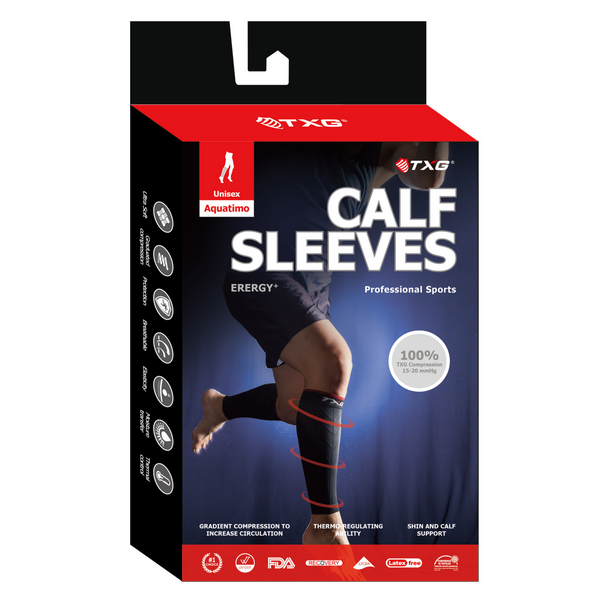 TXG calf compression sleeve box new design from TXG Australia
