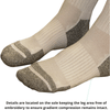 TXG diabetic compression socks have a mesh like panel which keeps your feet cool